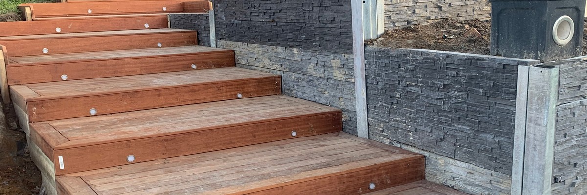 Carpentry Front Stairs